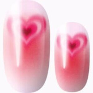 3 For 15 - LILY & FOX - BLUSH OF LOVE Nail Stickers Wraps Strips Valentine